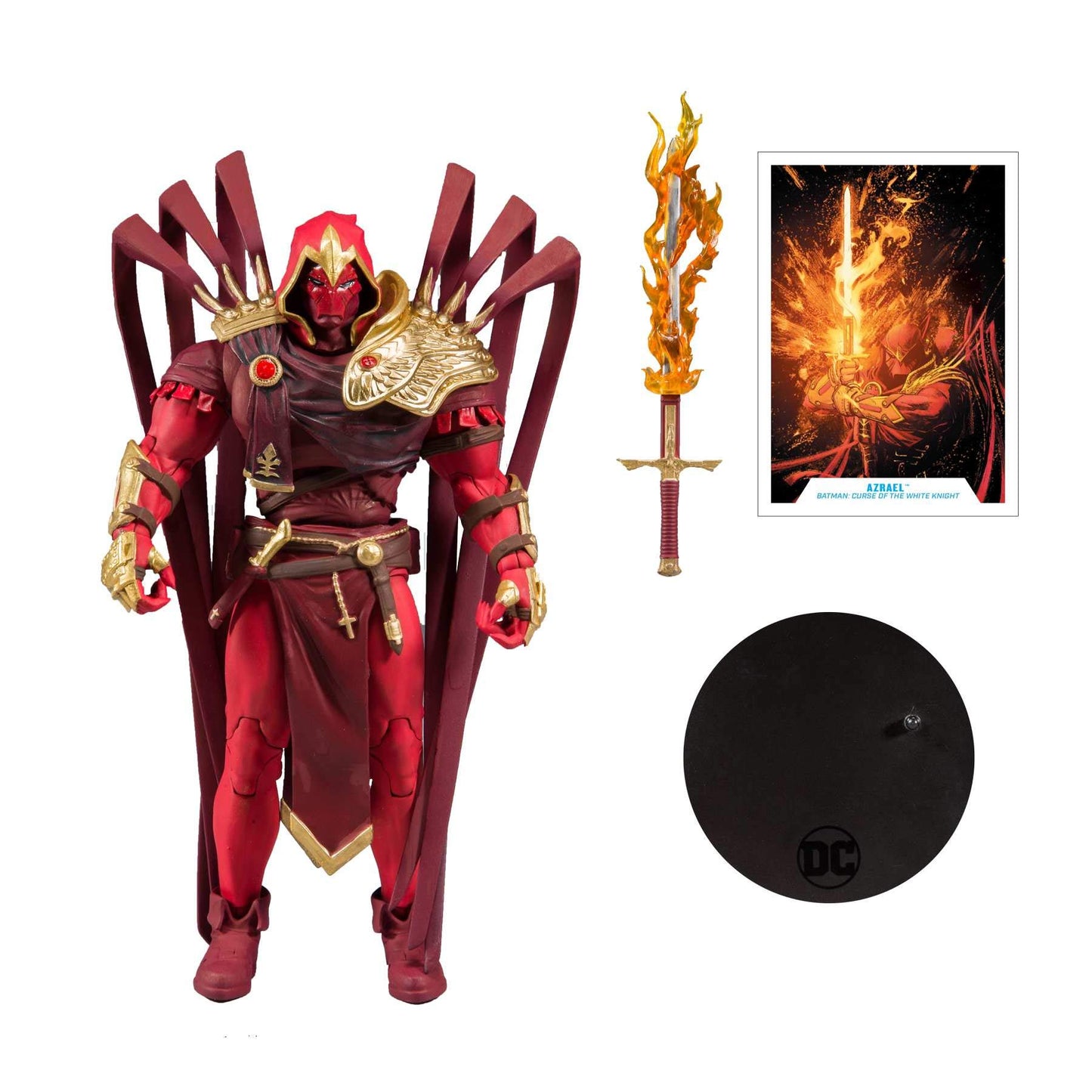 Dc Multiverse Azrael: Batman Curse Of The White Knight #1 7' Action Figure