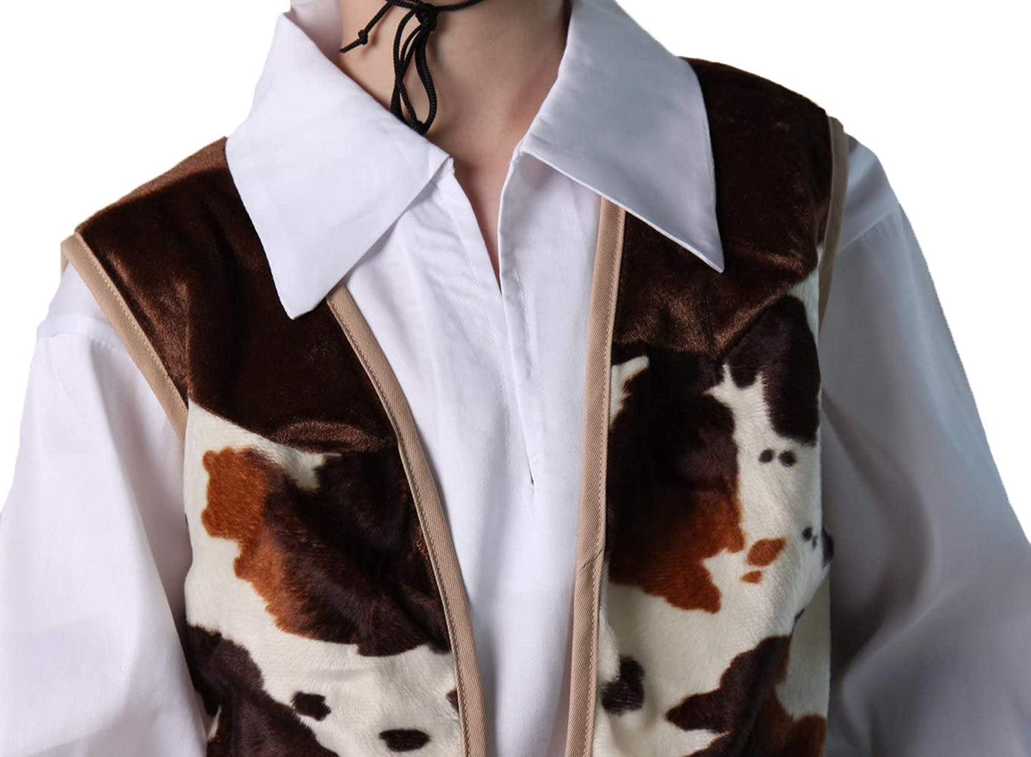 Making Believe Toddler Cowboy Costume | Cowboy Costume For Toddler Boys | Cowboy Outfit For Toddler Boys | Cowboy Costume Toddler | Cowboy Costume For Boys - Vest, Brown Hat, Bandanna - Size 2-4