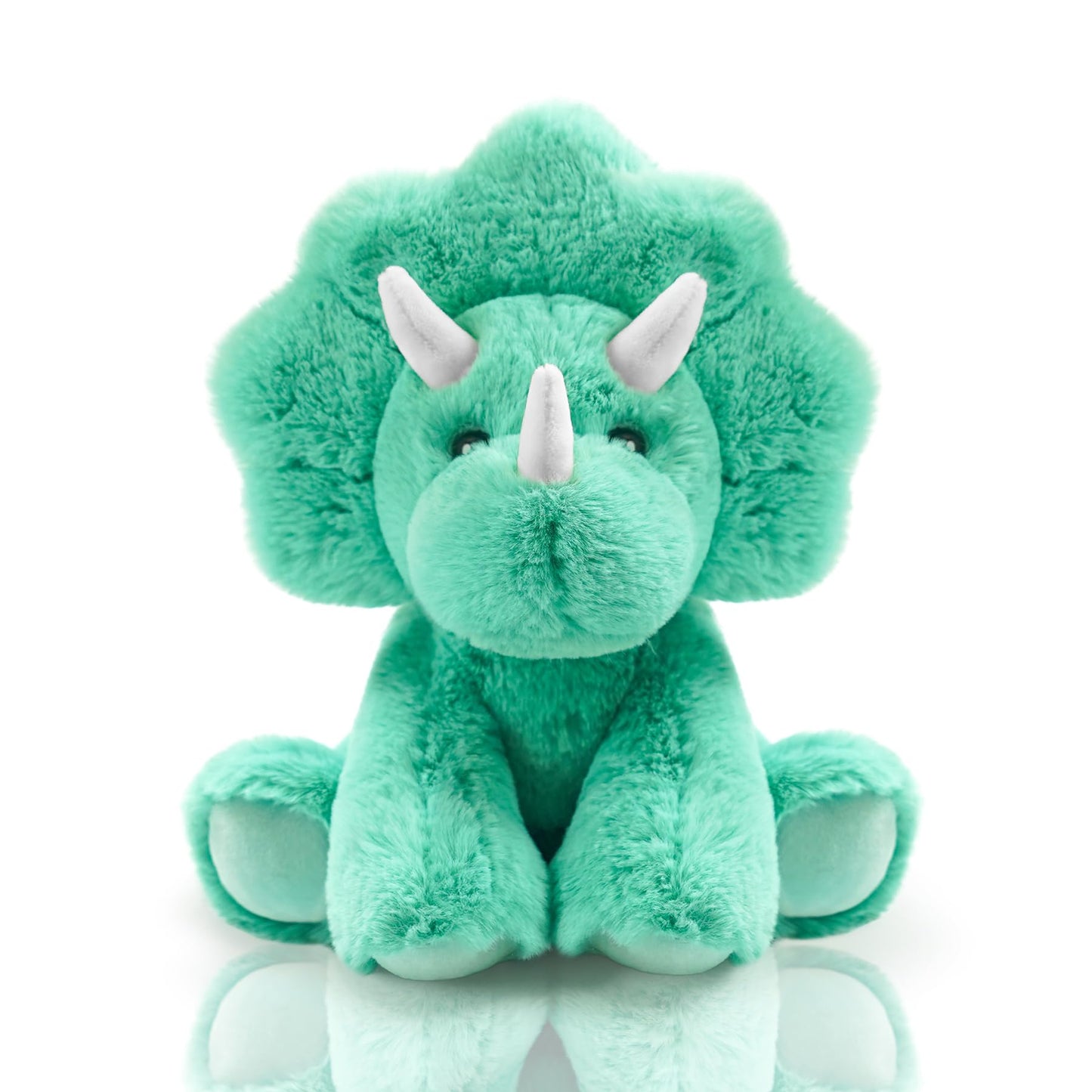 Hideekoog Triceratops Stuffed Animal Toys  8.5 Inch Soft and Cuddly Triceratops Plush Animals Toy  Cute and Realistic Stuffed Animals Gifts for Boys and Girls Soft Toy for Kids