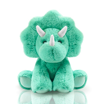 Hideekoog Triceratops Stuffed Animal Toys  8.5 Inch Soft and Cuddly Triceratops Plush Animals Toy  Cute and Realistic Stuffed Animals Gifts for Boys and Girls Soft Toy for Kids