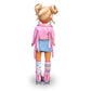 NANCY 16 Roller Skating Fashion Doll with Stylish Retro Outfit and Articulated Joints, for Ages 3+