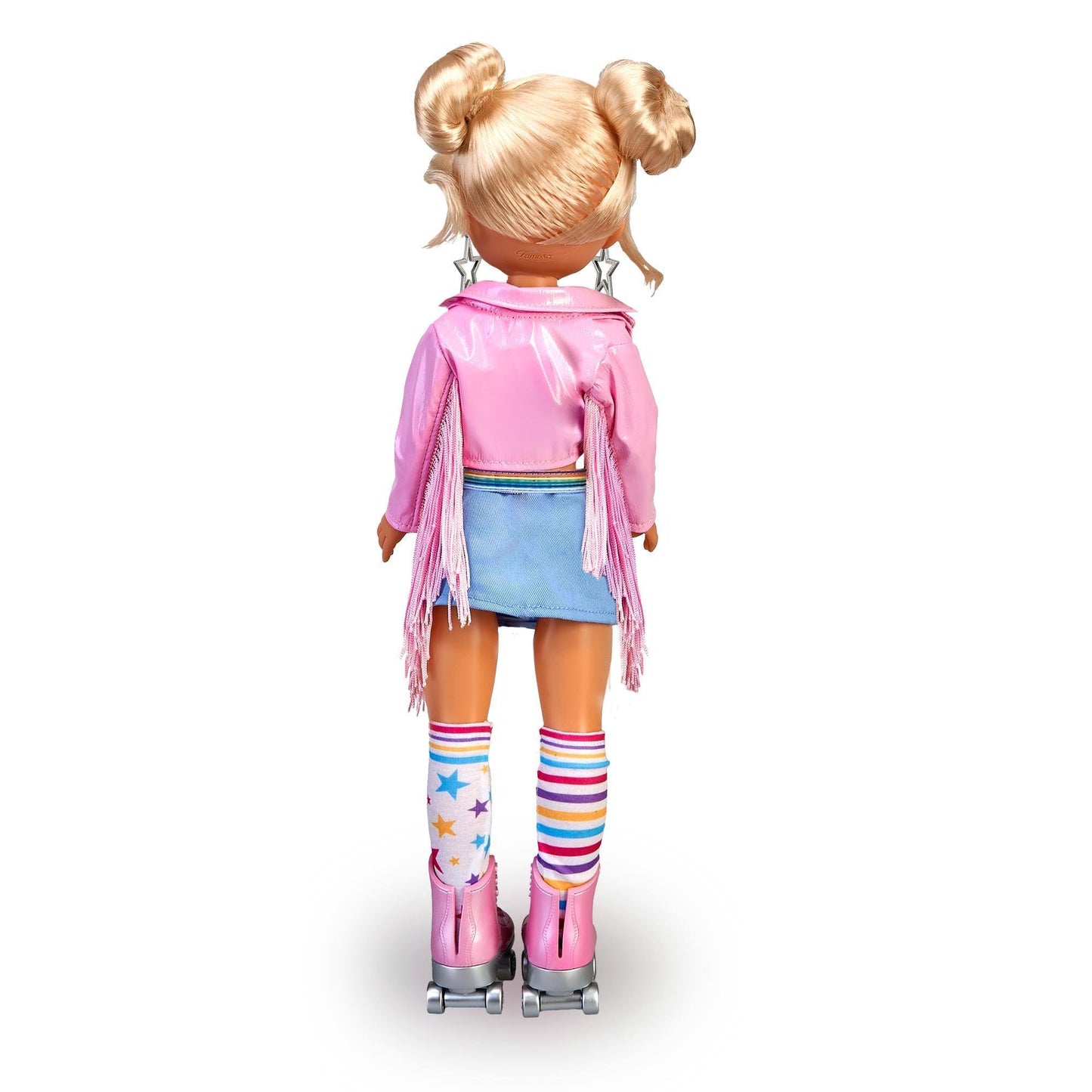 NANCY 16 Roller Skating Fashion Doll with Stylish Retro Outfit and Articulated Joints, for Ages 3+