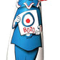 Warm Fuzzy Toys - The Original 46' Bozo The Clown Inflatable 3-D Bop Bag - Punching Bag For Kids Works Great For Home, In The Classroom Or As An Energy/Stress Reliever