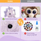 VANLINNY NEW Purple Dinosaur Plush Toy - Cuddly Cotton Stuffed Animal for Baby, Nursery & Gifts, Model SAV006