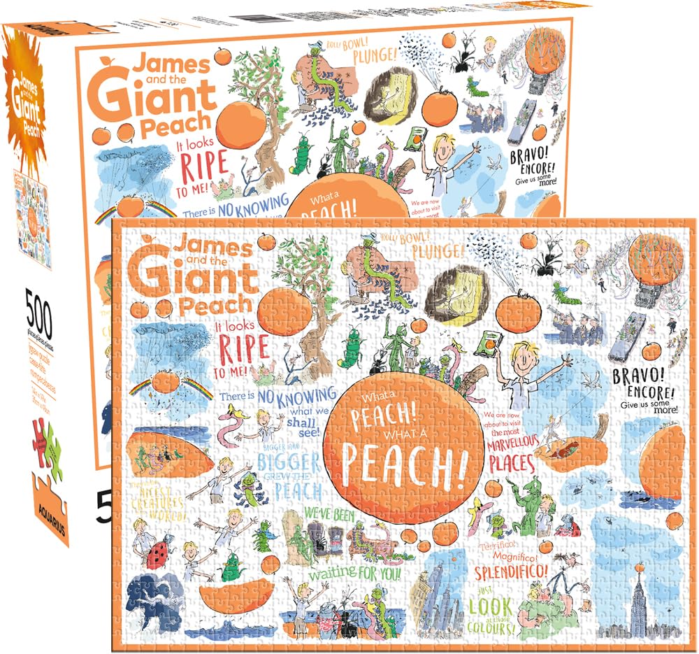 Aquarius 62156 Dahl- James 500Pc Puzzle, 8''