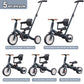 newyoo Tricycle for Toddlers 1-3, Toddler Bike, Trike with Push Handle, Perfect Boys and Girls Birthday Gift and Toys, Balance B