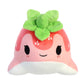 Aurora® Nomwhal Stuffed Animal - 8" Pink Polyester - Enchanting Tasty Peach® Design for Kids & Adults - Room Decor - Model 14293
