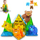 Wembley Magnetic Building Tiles Jungle Safari Construction Set Stem Learning Activities For Toddlers Forest Theme Educational Ma