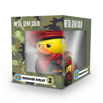 Tubbz Boxed Edition Revolver Ocelot Collectible Vinyl Rubber Duck Figure - Official Metal Gear Solid Merchandise - Tv, Movies & Video Games