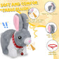 Cute Hopping Rabbit Stuffed Animal For Kids, Interactive Bunny Plush With Jumping, Wiggling Ears, And Sounds, Ideal Bunny Toy For Kids Aged 3-7, Perfect For Easter, Birthday