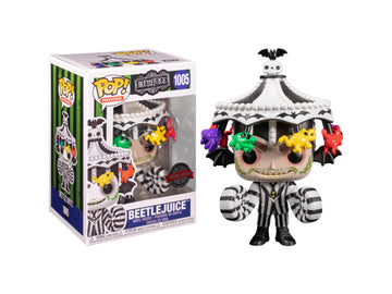 Wayback Beetlejuice With Carousel Hat Pop Vinyl Collectible Toy Figure Exclusive Limited Edition