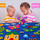 Craftstory Insects & Bugs Flannel Felt Story Board For Toddlers Learning Activities 3.5 Ft Sensory Busy Board With Caterpillar B