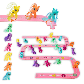 Skoolzy 41-Piece Unicorn Toys For Girls Age 4-6 - Abc Learning Toys For Kids Ages 3-5 - Toddler Stem Toys 3-4, Letter Recognition Games, Alphabet Learning Toys, And Sorting Toys For Toddlers 3-5