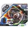 STAR WARS Mission Fleet Darth Vader TIE Advanced Vehicle & Figure, Black, Model E9598, For Ages 4 and Up