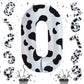 Cow Print Number Balloons For Kids, 40 Inch Foil Helium 0-9 Set Balloons, Self Inflating Big Number 0 Balloon For Boys Girls Bir