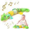Sumobaby Infant Baby Musical Stuffed Animal Toys For 0-3-6-12 Months,Multi Sensory Toys With Crinkle And Rattles, Tummy Time Toy