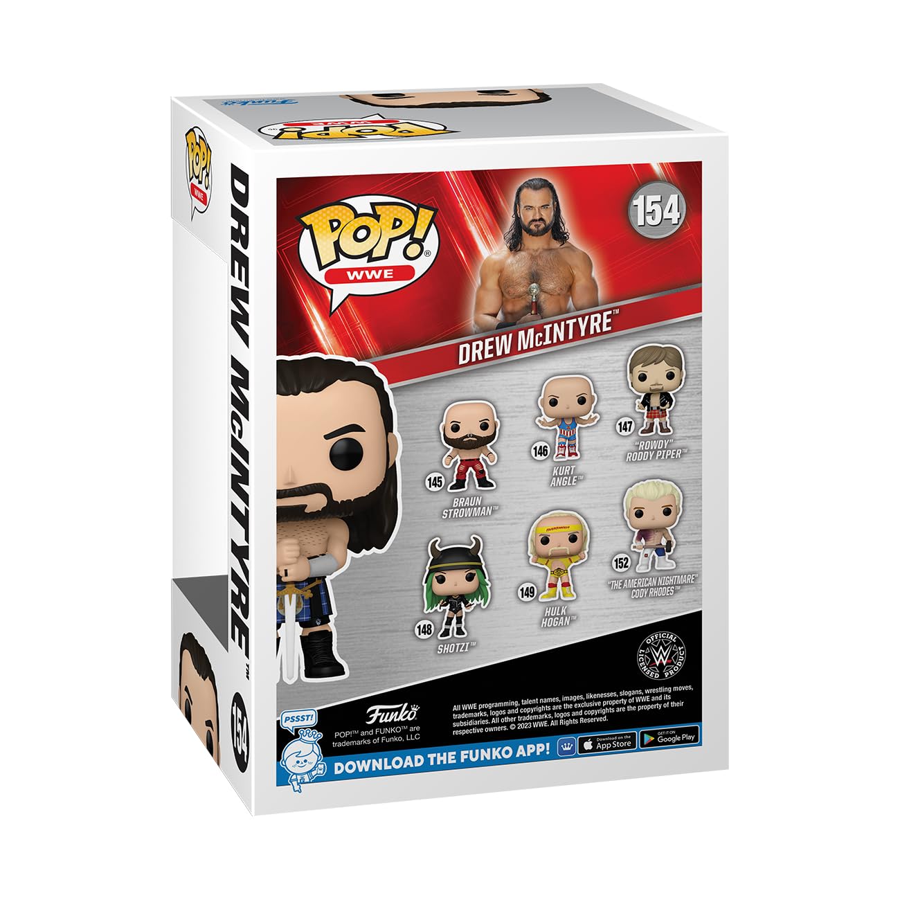 Funko Pop! Wwe: Drew Mcintyre - Collectable Vinyl Figure - Gift Idea - Official Merchandise - For Kids & Adults - Sports Fans -