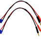 Apex Rc Products Ec3 Connector Plug -> 4Mm Banana Plugs Battery Charge Lead Adapter Cable - 2 Pack 1405
