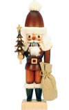 Christian Ulbricht Nutcracker Santa, 11.5" H x 4" W x 3.5" D, Brown, Model 32-626
