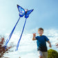 Mint'S Colorful Life Butterfly Kite For Kids & Adults, Easy To Fly Kites For Beach, Large Single Line Kite With Long Tail &300Ft