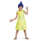 Inside Out Joy Costume For Kids, Official Disney Pixar Inside Out Classic Girls Costume, Child Size (4-6X)