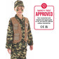 Fun Shack Boys Army Costume, Kids Military Costume, Boys Camo Costume, Soldier Costume For Kids, Boys Army Uniform, Small