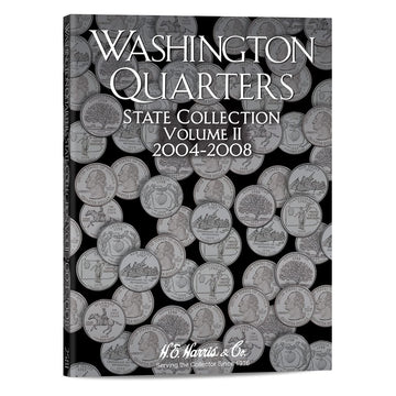 Harris Coin Folder - State Series Quarters Folders Vol Ii 2004-2008 #8Hrs2581