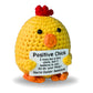 Pickle Buddies Positive Awesome Bee - Emotional Support Crochet Doll Handmade Positive Crochet Animals Emotional Support Plush G