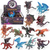 12 Pcs Dragon Toy Figures  5 Large Realistic Hand Painted Mythical Figurines  Assorted Designs for Kids Party Favors & Cake Toppers