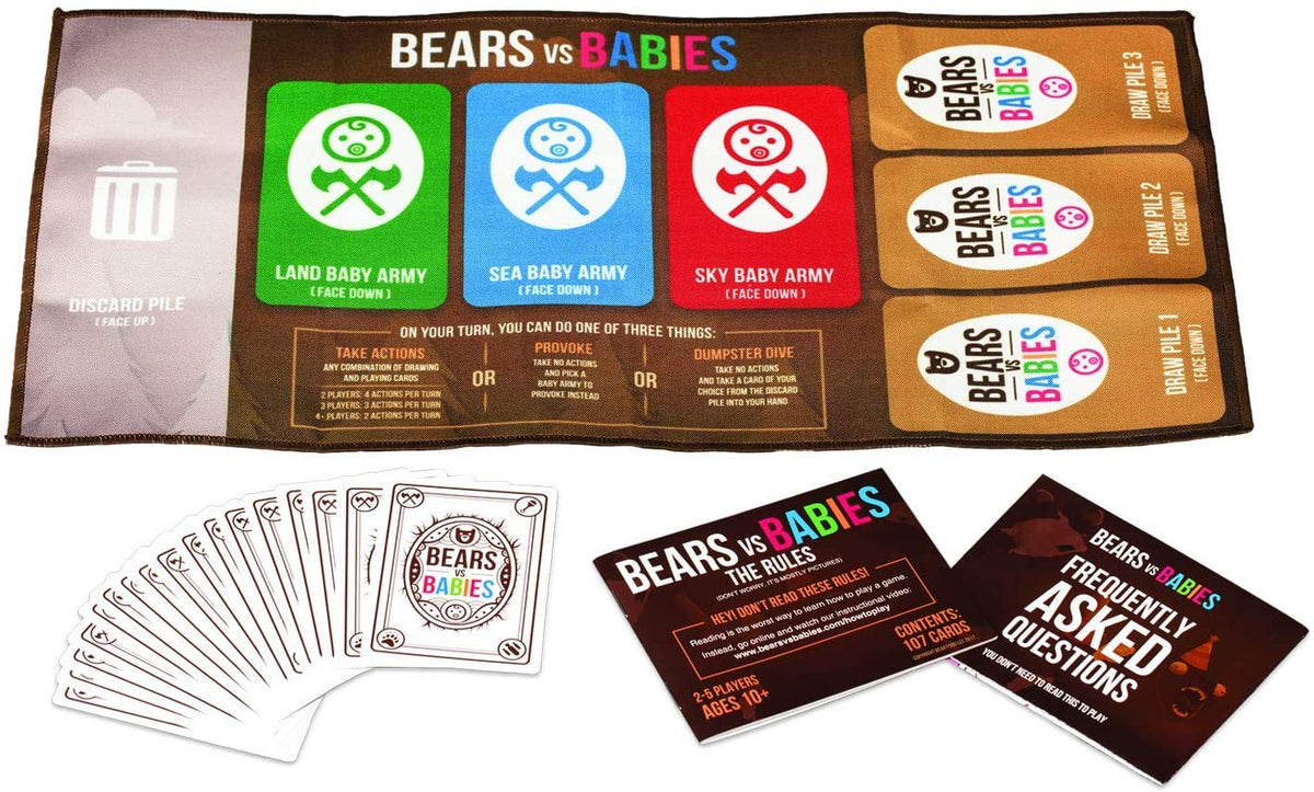 Monster Bear Card Game