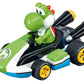 Carrera 64035 Mario Kart - Yoshi 1:43 Scale Analog Slot Car Vehicle For Go!!! Electric And Battery Slot Car Racing Track