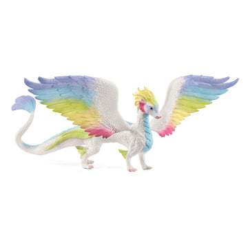 Schleich Bayala, Mythical Creatures Toys For Kids, Rainbow Dragon Toy Figurine With Movable Wings, Ages 5+