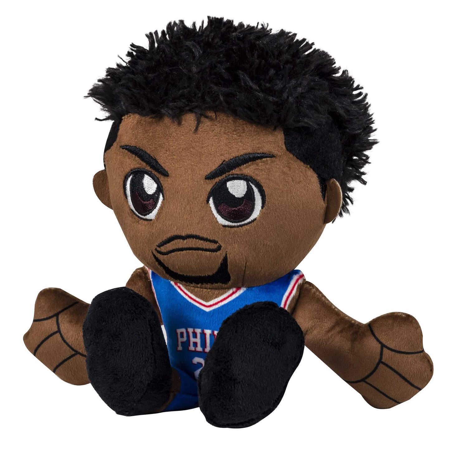 Bleacher Creatures Philadelphia 76Ers Joel Embiid 8'' Kuricha Plush - Soft Chibi Inspired Nba Baller
