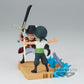 Banpresto One Piece Log Stories Figure - Roronoa Zoro vs Dracule Mihawk - BPR88603 - Plastic - Collectible
