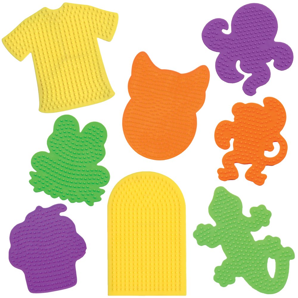 Perler Bead Pegboard Value Pack, 8 pcs