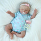 Ksbd Realistic Reborn Baby Dolls - 18 Inch Rosalie Newborn Baby Sleeping Girl, Cloth Body Poseable Real Life Baby Dolls Birthday