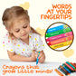 TinyGeeks Jumbo Crayons - Non-Toxic, Washable, Easy-to-Hold, Multicolor, Ideal for Toddlers (Ages 1-8)