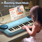 Keyboard Piano for Kid  37 Keys Baby Piano Music Keyboard with Microphone & Music Stand  Portable Instruments for Toddler 1-3  Beginners Electric Educational Birthday Gift for Boy Girl Age 2 3 4