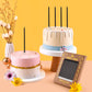 CAKE CODE 24-Count Black Long Thin Birthday Candles, Cake Candles, Birthday Parties, Wedding Decorations, Party Candles