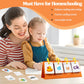 Alened Phonics Flash Cards Learn To Read Cvc Word Builder Games, Sight Words Games For Kindergarten Classroom Supplies, Preschoo