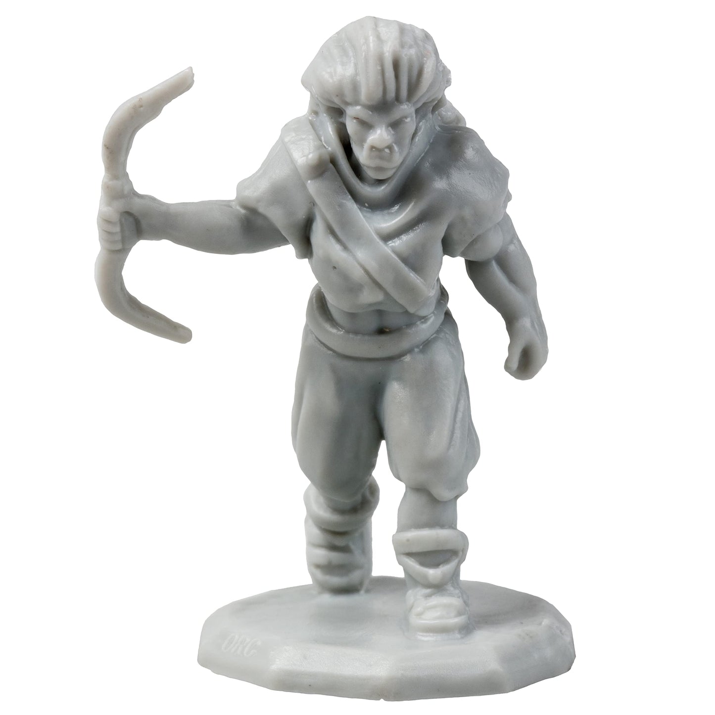 Monster Protectors 56 Unpainted Fantasy Mini Figures- All Unique Designs- 1 Hex-Sized Compatible with DND Dungeons and Dragons,