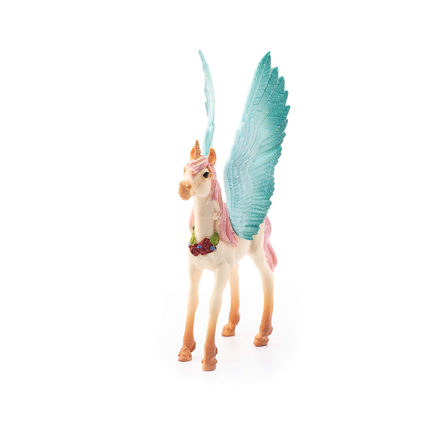 Schleich Bayala, Unicorn Toys For Girls And Boys, Decorated Unicorn Pegasus Foal Toy Figurine, Ages 5 And Above