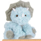 Bearington Lil' Tracer Plush Stuffed Animal Dinosaur With Rattle, 5 Inch