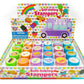 TINYMILLS 24 Pcs Ice Cream Stampers for Kids Birthday Party Favor Bag Fillers Valentines Day Classroom Exchange Classroom Rewar