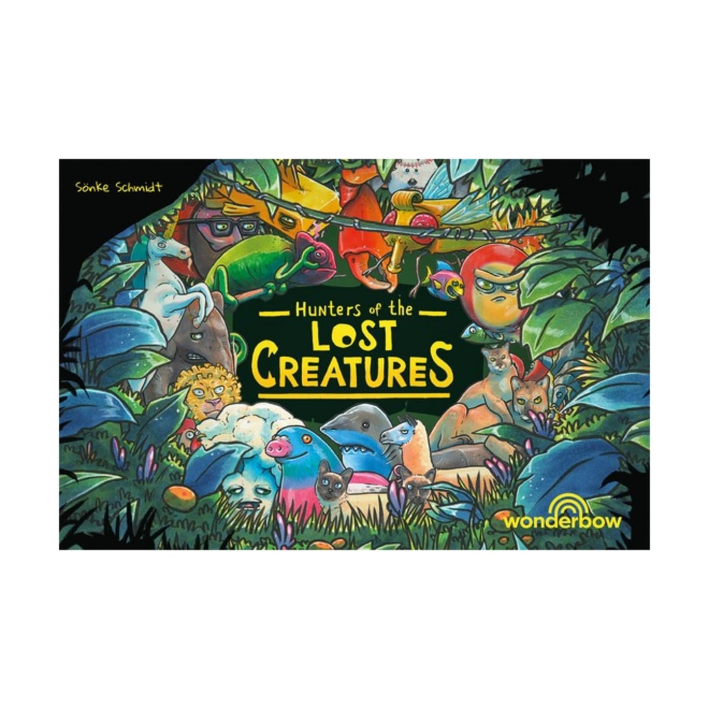 Wonderbow | Hunters Of The Lost Creatures - Fun Family Card Game Full Of Puns - Perfect For Adults Teens And Kids - 15 Min, Ages 5+, 2-5 Players