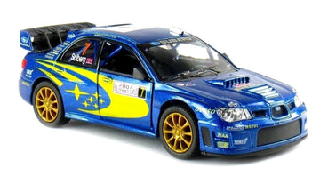 Kinsmart 2007 Subaru Impreza Wrc Racing Edition 5 Inch 1:36 Scale Die Cast Metal Model Toy Race Car