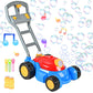 Upgraded Bubble Lawn Mower Toddler Toys, Kids Bubbles Toys For Boys Girls Age 1 2 3 4 5 6 Year Old, Toddler Birthday Outdoor Par