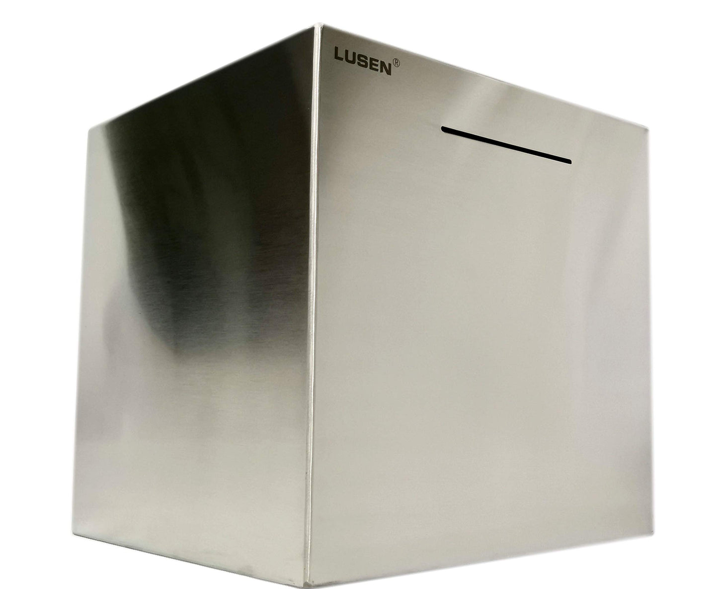 Lusen Made Of Stainless Steel,Bigger Safe Box Money Savings Bank For Kids,Can Only Save The Piggy Bank That Cannot Be Taken Out