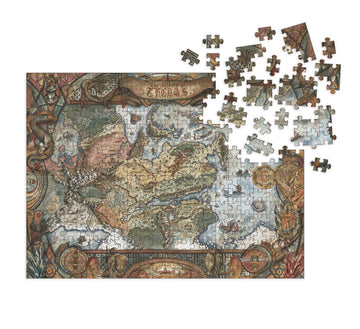 Dark Horse Deluxe Dragon Age: World of Thedas Map Puzzle, Multicolor