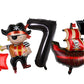 Atpata Funky Pirate Captain Ship Theme Foil Balloons For Kids Birthday Party Decoration (Pirate 7Th Birthday)